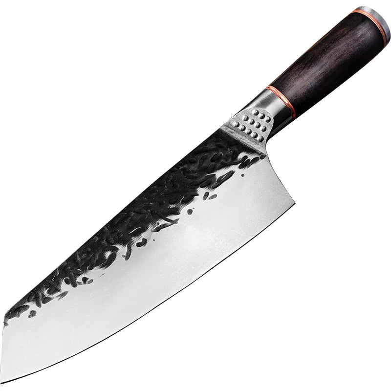 Grand couteau à lame Santoku